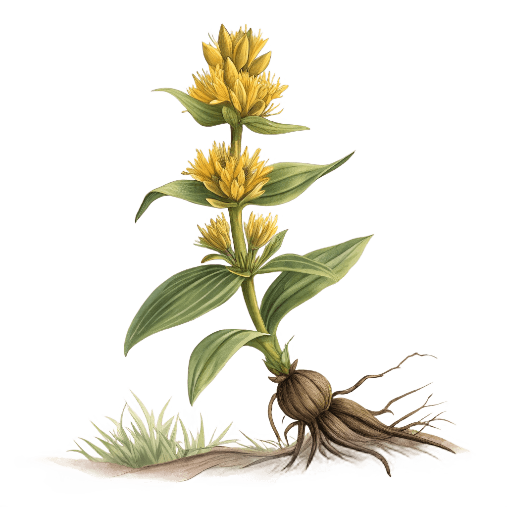 Gentiana Lutea Root